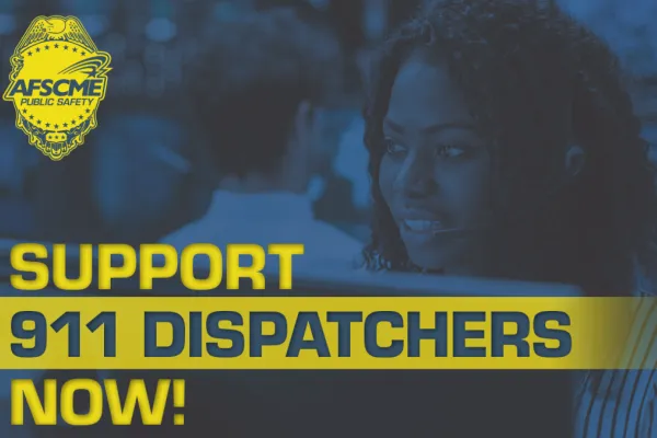 support 911 dispatchers now