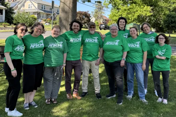 group of AFSCME members