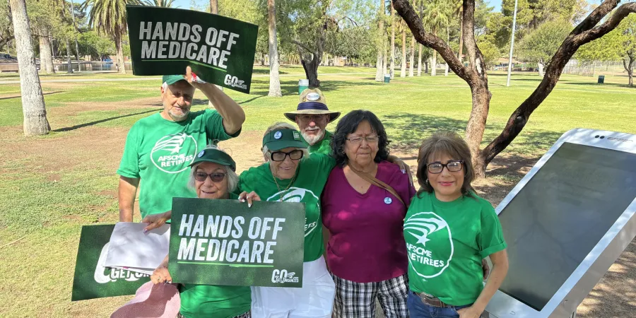 AFSCME members and retirees