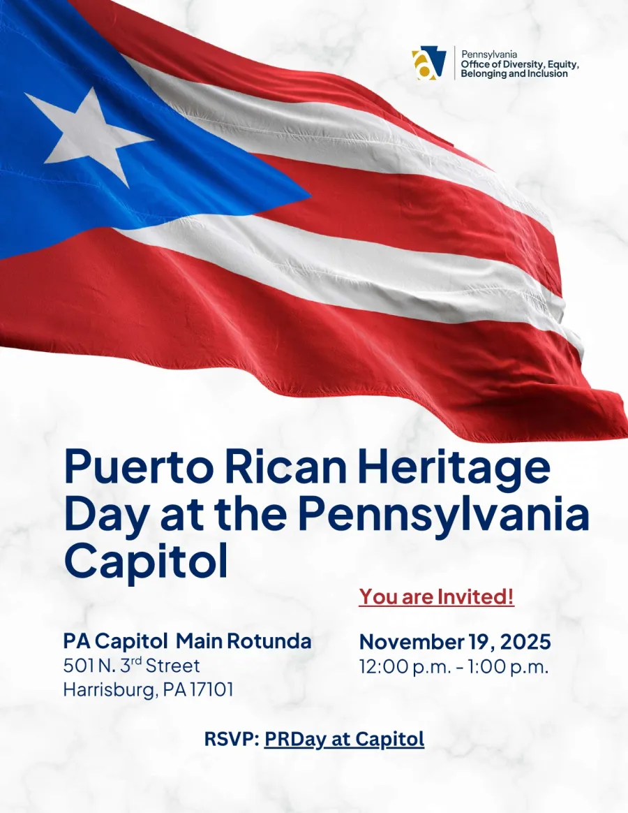 flyer for Puerto Rican Heritage Day