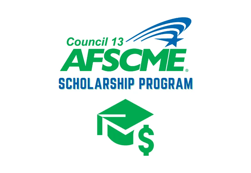 afscme council 13 scholarship program logo