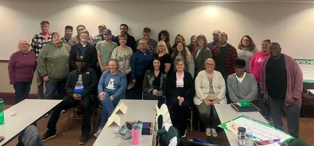 group of AFSCME members