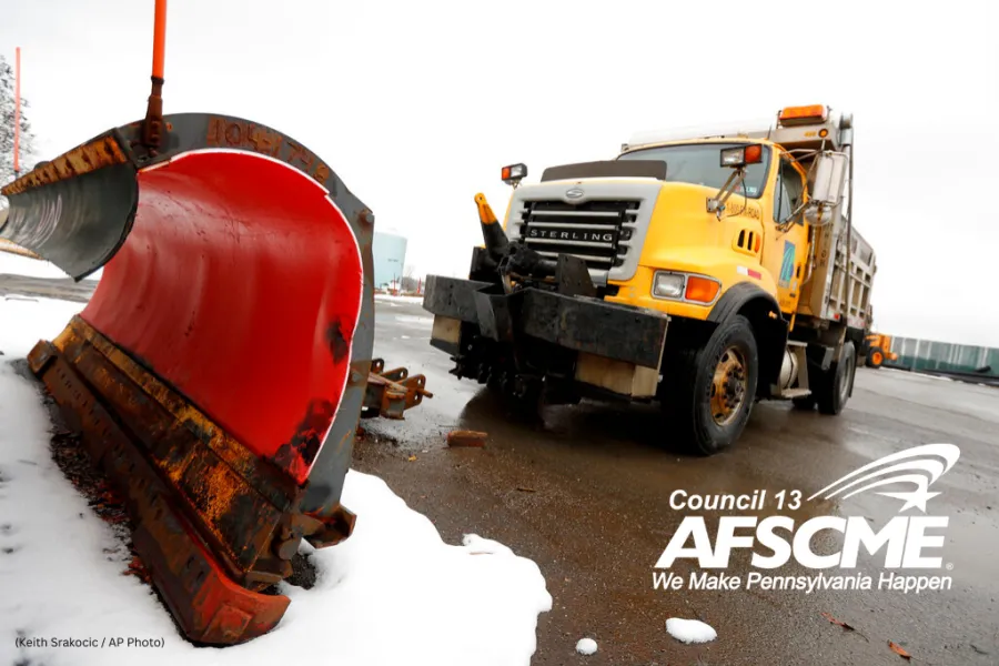 penndot snow plow