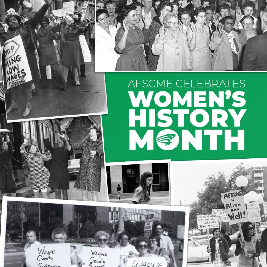 afscme celebrates womens history