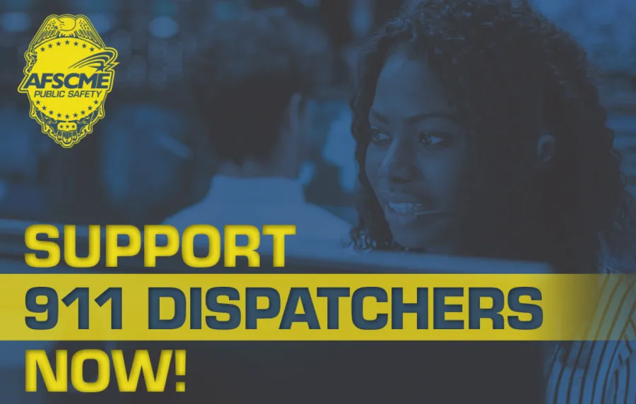 support 911 dispatchers now