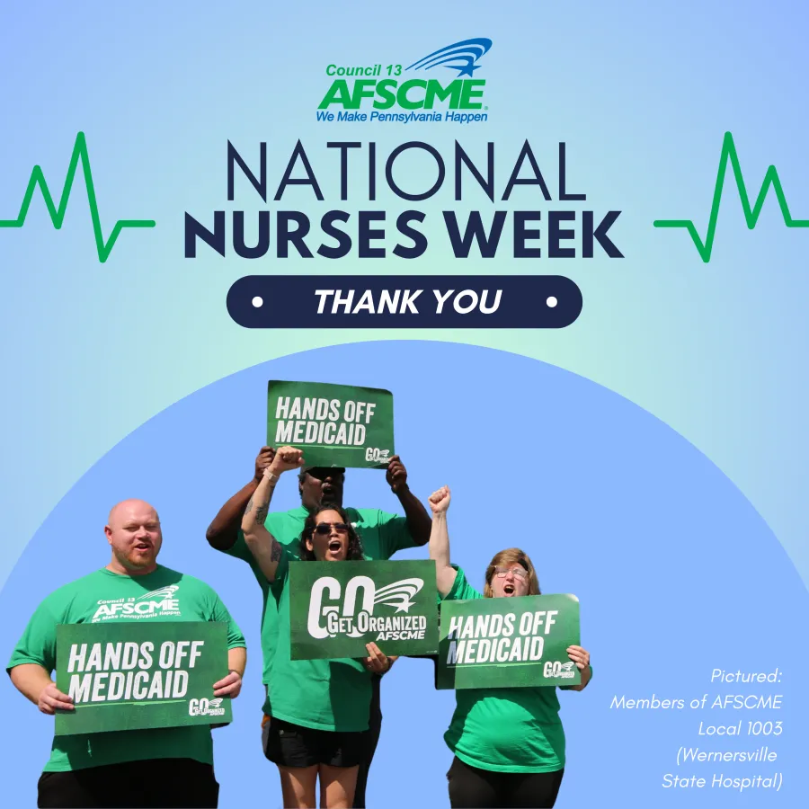 group of AFSCME members