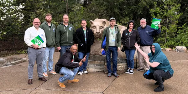 group of AFSCME members