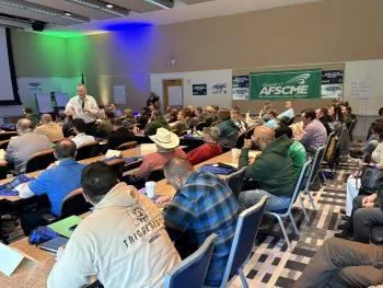 AFSCME members training