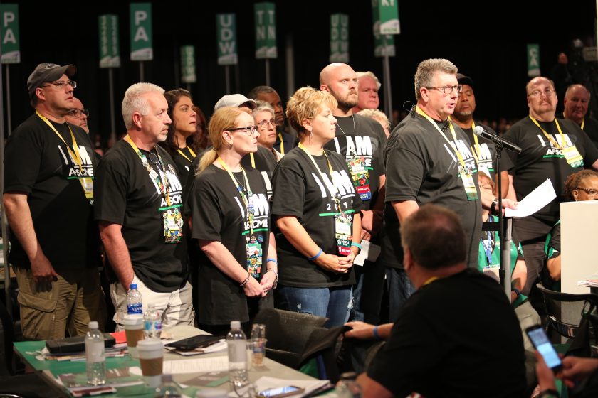 Council 13 delegates 'Rise Up' at AFSCME International Convention