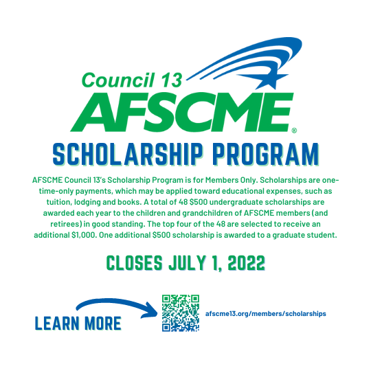 Afscme Scholarship 2025